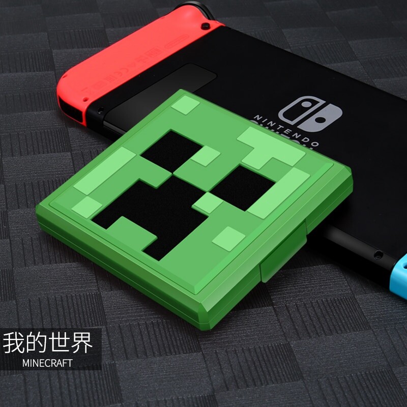 Nitendo Hộp Chuyển Đổi Túi Đựng Đồ Uống Hộp Đựng Thẻ Trò Chơi NS 12 Phụ Kiện Trò Chơi NS Switch