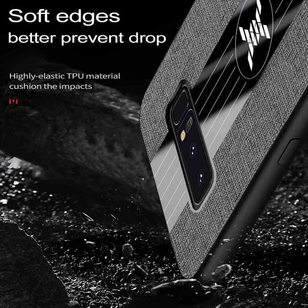 LEEWINDA For Samsung Galaxy Note 8 Phone Case, Leather Armor Cases Ring bracket Cover Shell