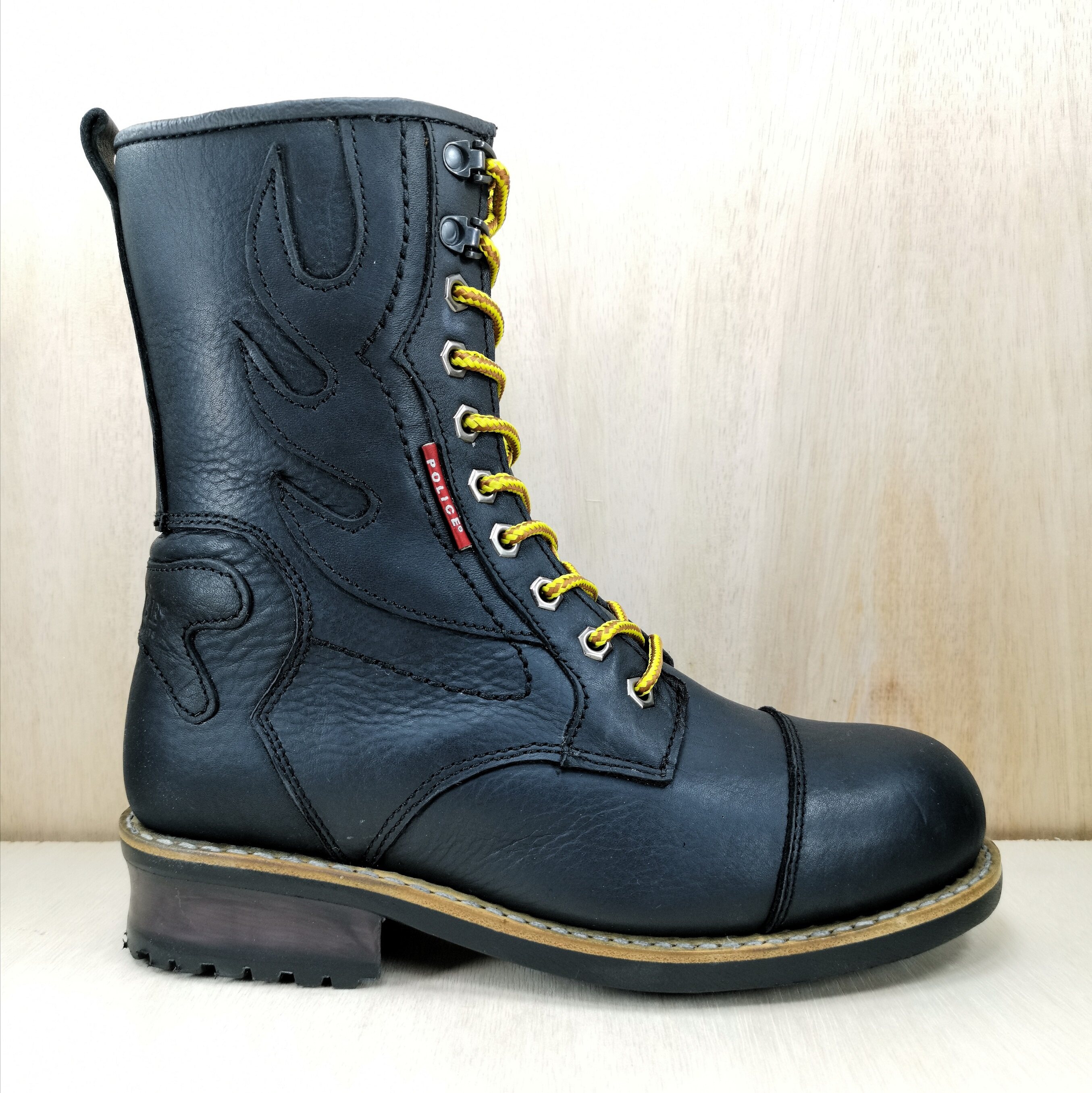 police steel toe boots