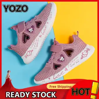 Yozo Kids Shoes New Girl Sports Shoes Soft Non Slip Girl Sport
