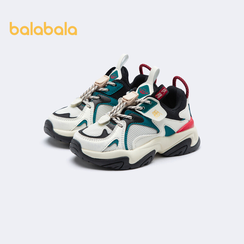 Balabala Boy Sneakers Comfortable Jogging Shoes Trendy Daddy Shoes
