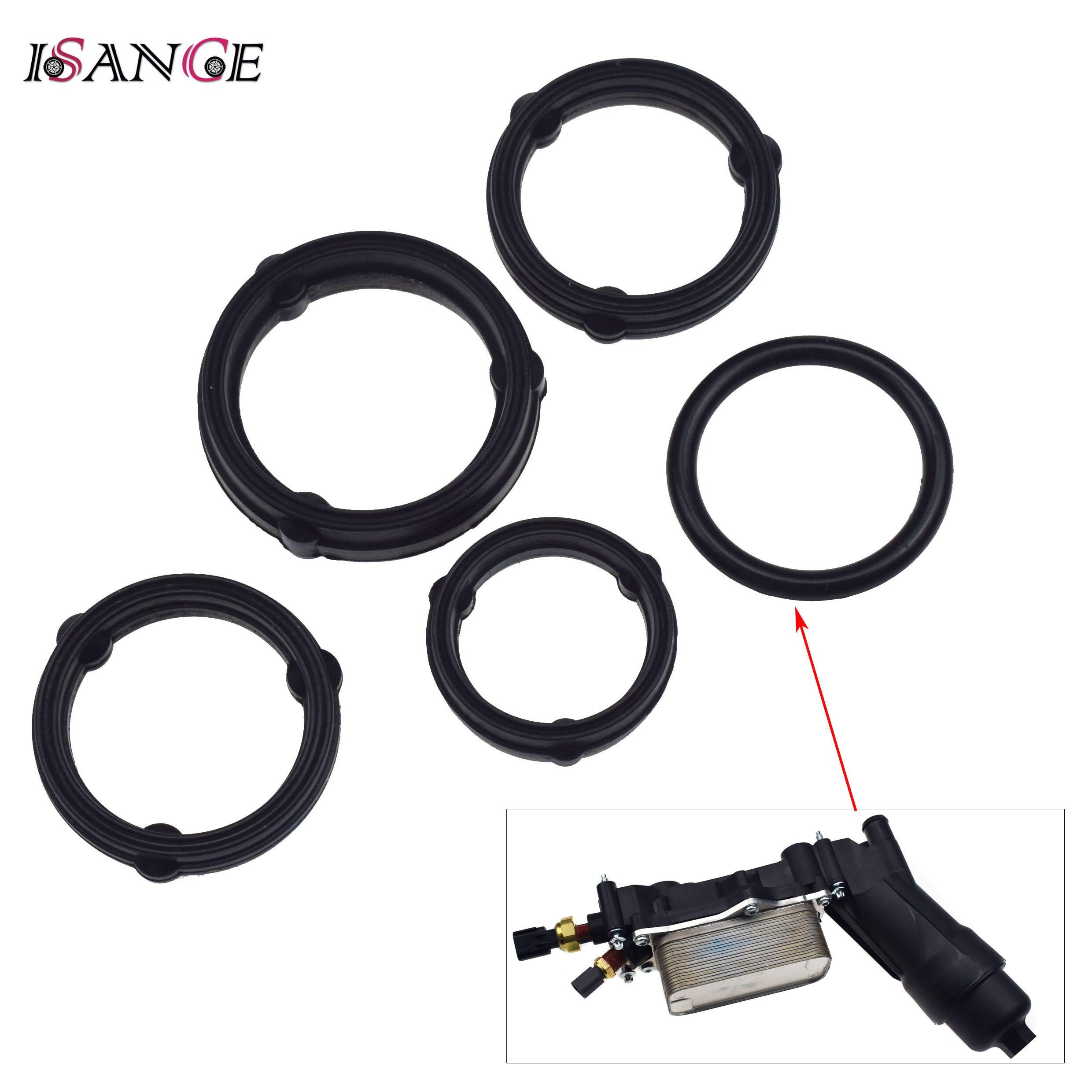 Oil Cooler Filter Adapter Gasket For 3.6L Jeep Chrysler Dodge Town and