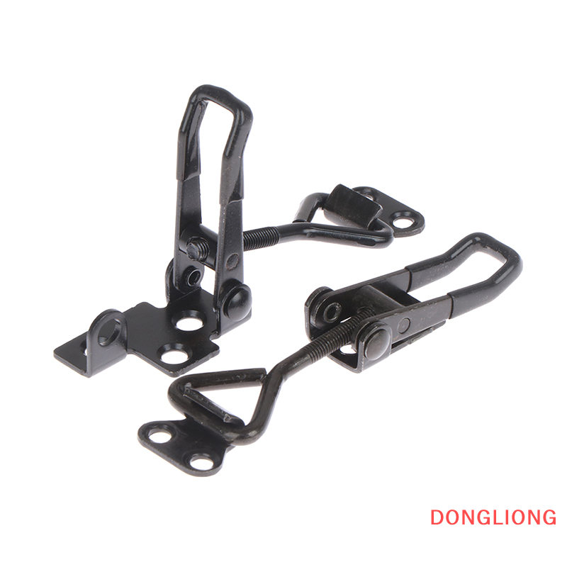 DONGLIONG Toggle Latch Catch Toggle Clamp Adjustable Cabinet Boxes Lever Handle Lock Hasp