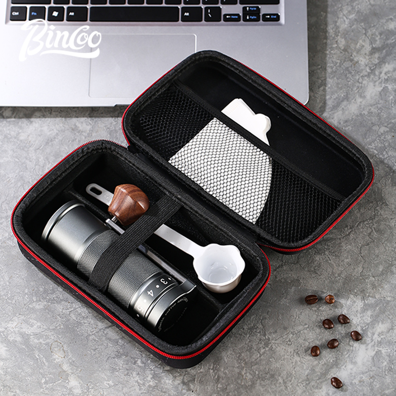Bincoo Máy xay cà phê xách tay Túi lưu trữ bảo vệ trường hợp phổ tay xách tay Takeaway túi trường hợp thực hiện