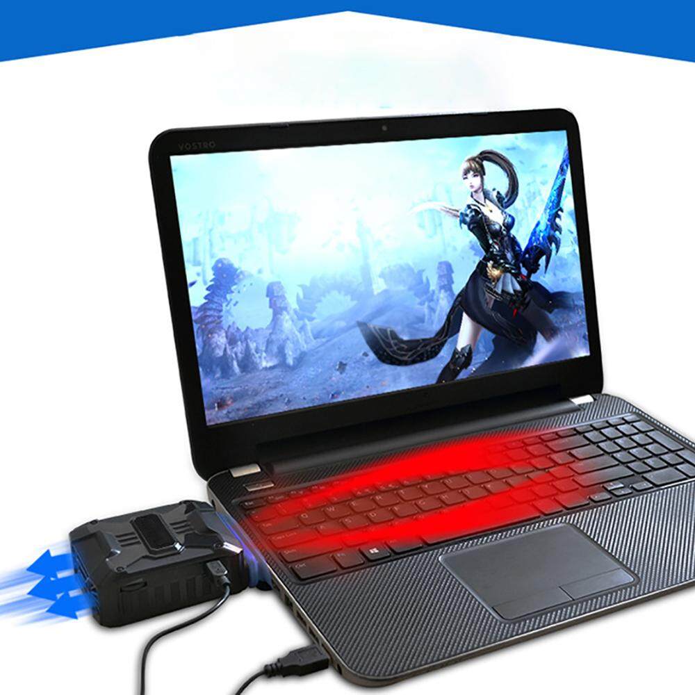พัดลมระบายความร้อน Cpu สูญญากาศโน๊ตบุ๊คขนาดพกพาแล็ปท็อปเครื่องทำความเย็น Usb Air ภายนอกการลดทอนการทำให้เย็นพัดลมสำหรับแล็ปท็อป