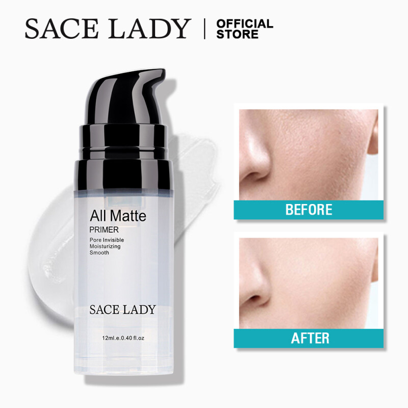 Kem lót SACE LADY dung tích 12ml kiềm dầu chống nắng trang điểm tự nhiên - INTL