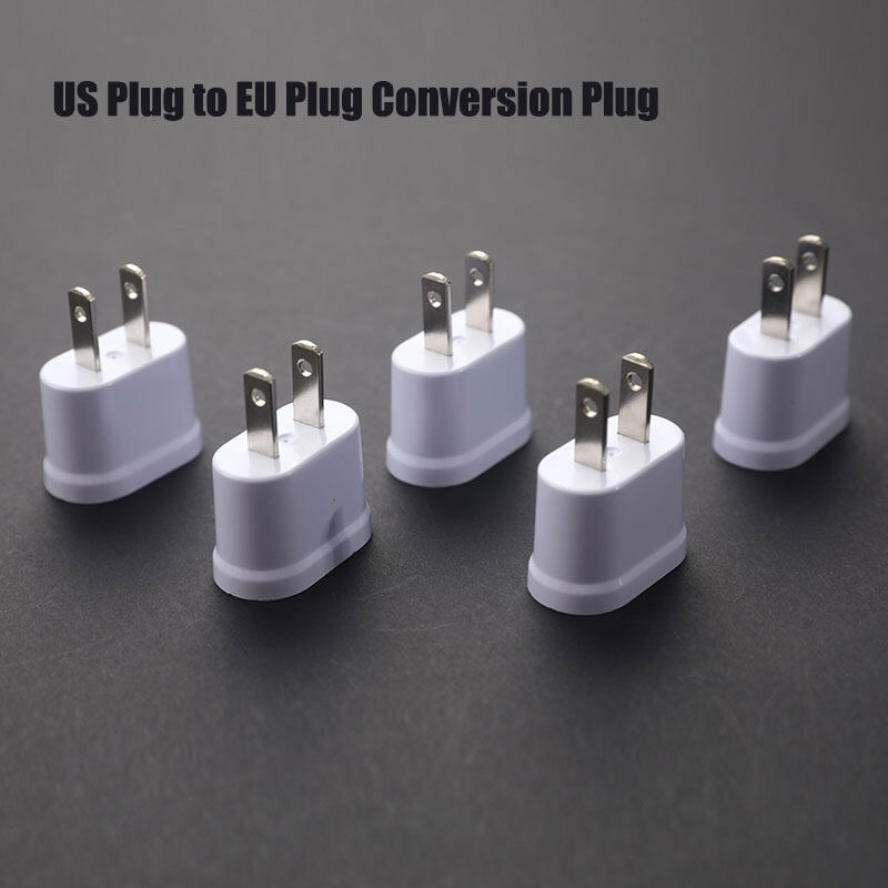 JointFlowers US Plug to EU Plug Round And Flat Dual-Purpose Conversion Plug Converter Socket