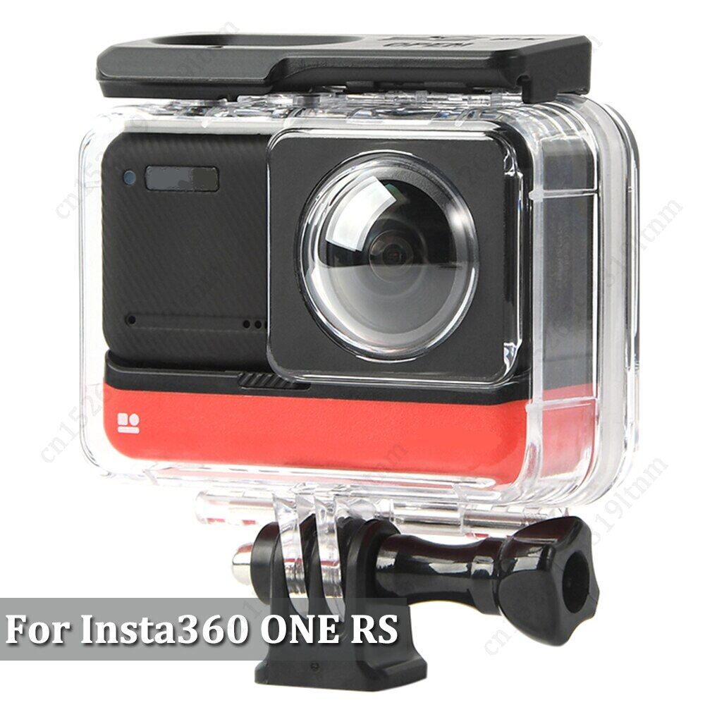 30M Underwater Waterproof Case For Insta360 ONE RS Dual Len Panoramic Camera Diving Protective Housing Shell For Insta360 ONE RS