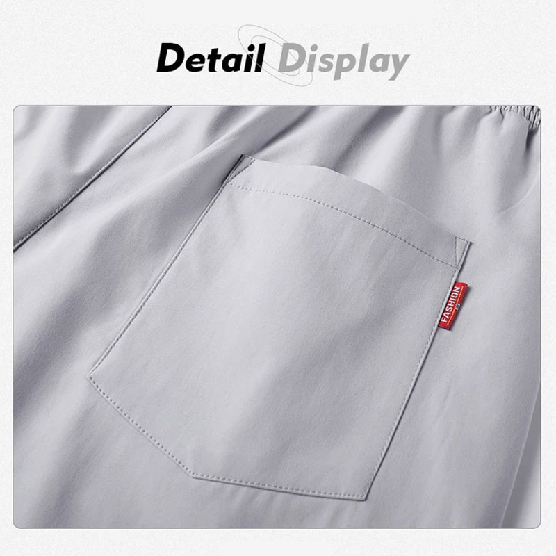 Men Pants Korean Ankle Pants Casual Pants Summer Slim Fit Trousers ...