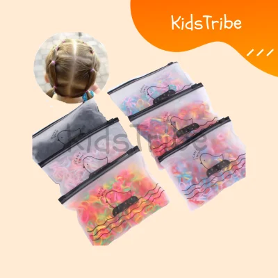 1500pcs Kid Girl Colorful Hair Rubber Band Hairband Tie Rope