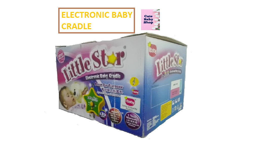 Little star shop electronic baby cradle