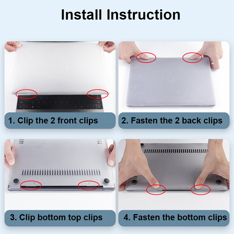 Matte Trường Hợp Bảo Vệ, Ốp Lưng Trong Suốt Cho Huawei MatePad D15 Glosy Ốp Lưng MateBook D 15