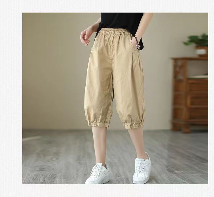 Summer Thin Loose Shorts Women's Wide Leg Shorts