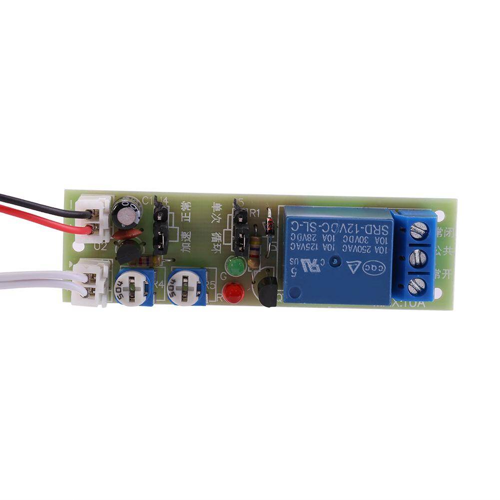 5V/12V/24V Infinite Cycle On Timer Module Off Timer Delay Relay Loop Timing Module Board HFT DC 5V 0-60 minutes adjustable