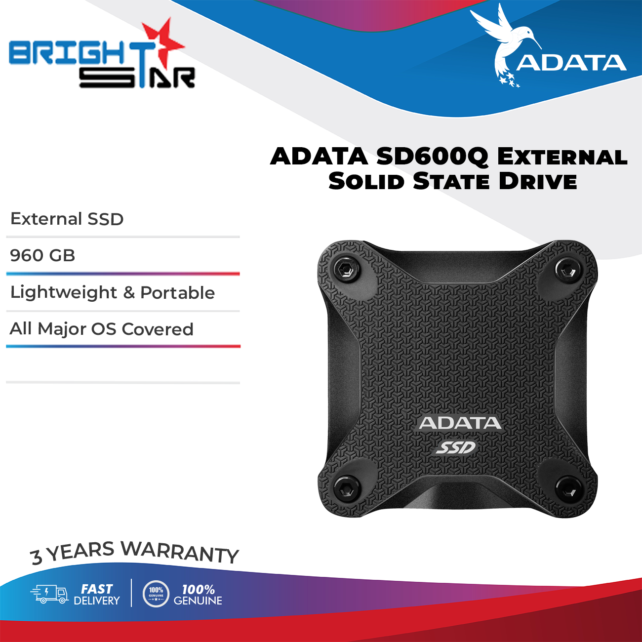 Adata clearance sd600q 960gb