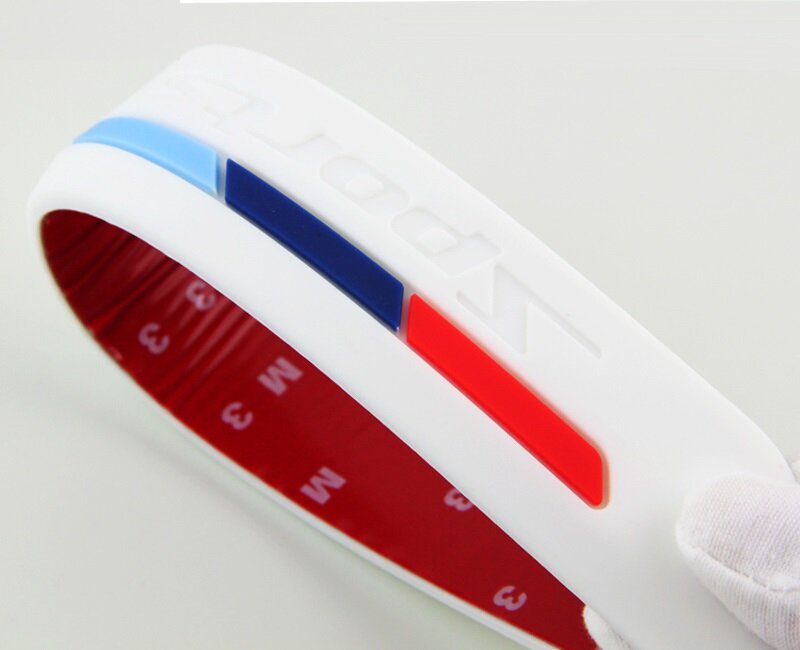 2023 2pcs Wow glue M Power M performance car bumper sticker For BMW E46 E60 E64 E70 E83 E85 E87 E90 F10 F20 F30 1 2 3 5 7 X