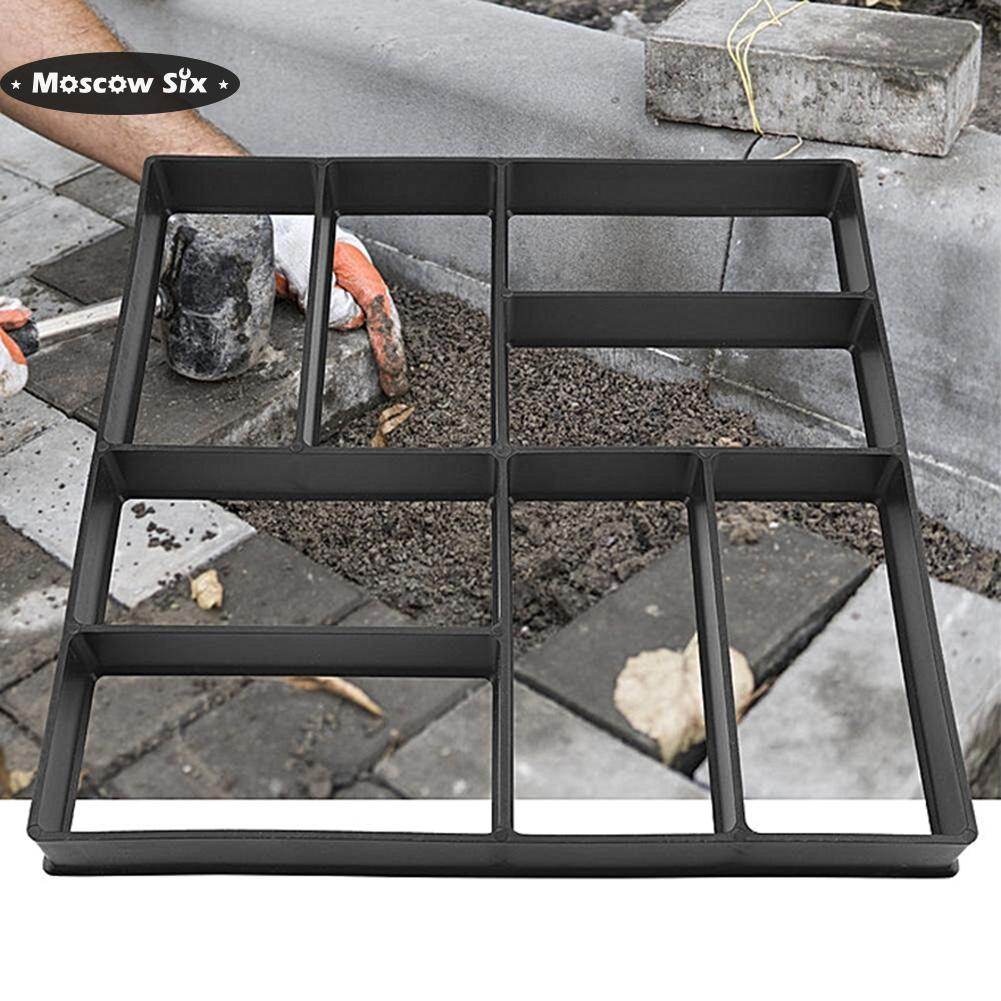 [Moscow Six] ♬ Professional Garden Floor Walk Pavement Mold DIY Manually Paving Cement Stone Road Path Maker