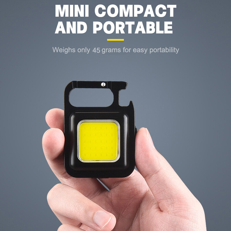 Đèn Pin LED Sạc X-TIGER Đèn Mini Đèn Pin Bỏ Túi Cầm Tay Đèn Chìa Khóa Sạc USB Đèn Nhỏ Cắm Trại Ngoài Trời