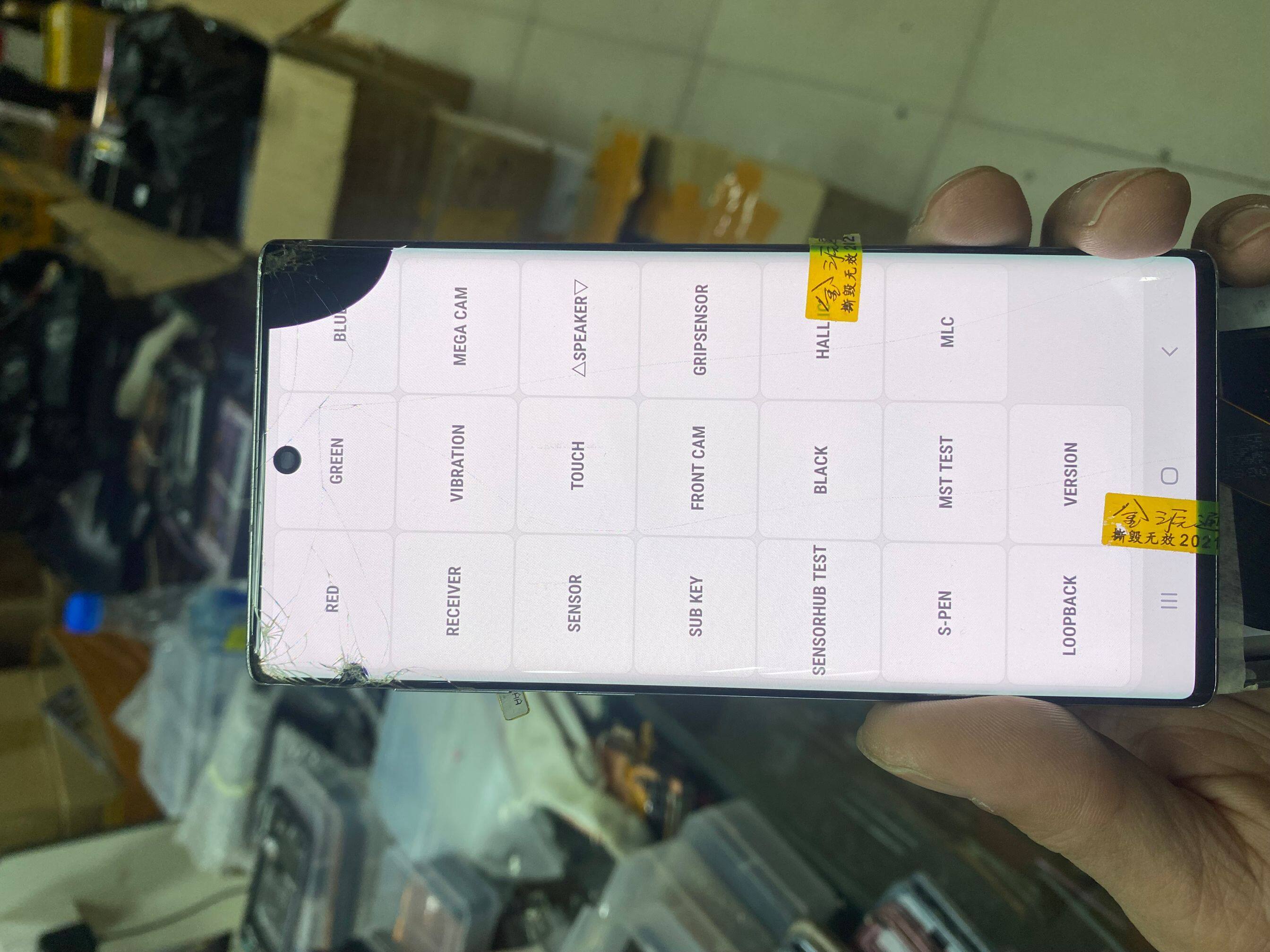 AMOLED Vỡ 6.3 Inch Chính Hãng Cho Samsung Galaxy Note 10 N970F Note10 N970 N9700 LCD Với Khung Màn Hình Cảm Ứng Bộ Số Hóa Lắp Ráp