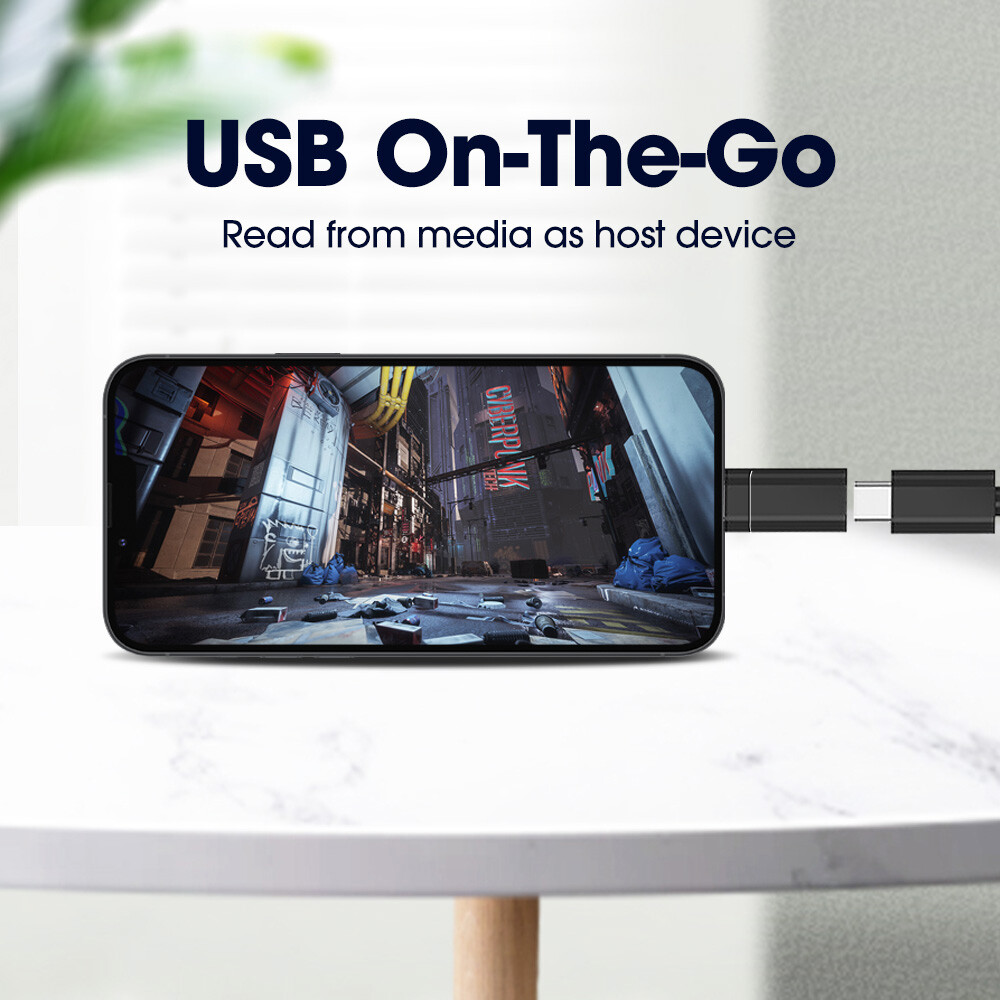 Type-C To Micro USB/lightning Cellphone Charging Adapter
