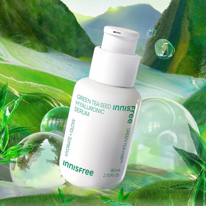 [Innisfree] Trà xanh hạt giống Hyaluronic huyết thanh 80ml