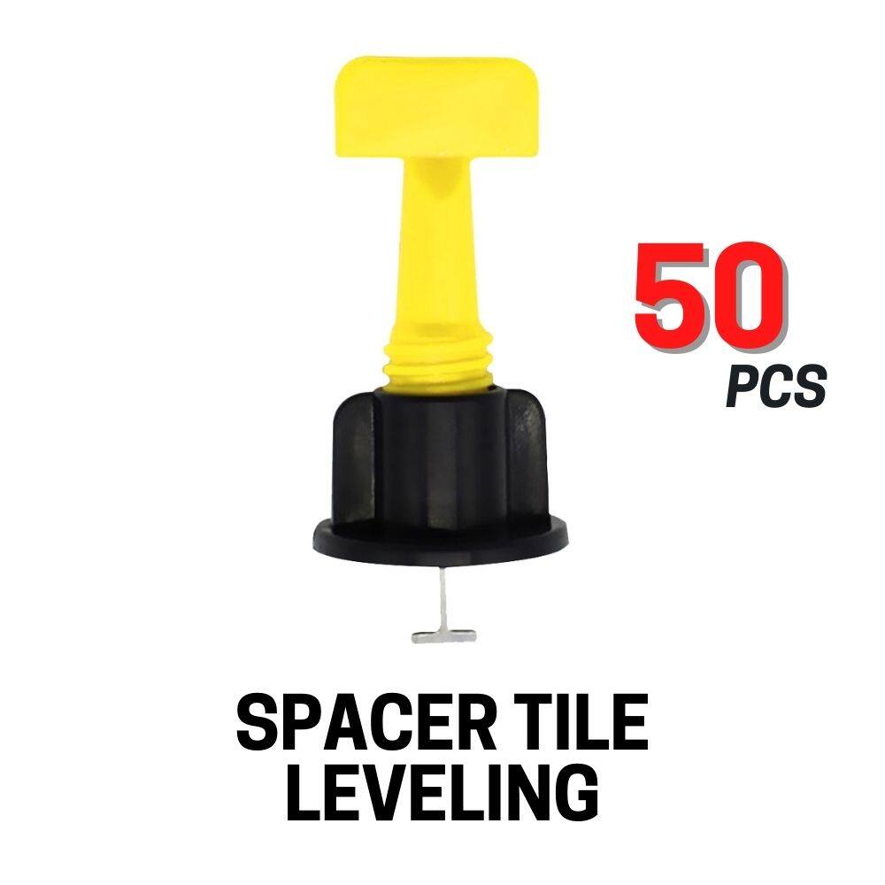 50pcs/set Wall Floor Tile Leveling System Wrench Leveler Spacers