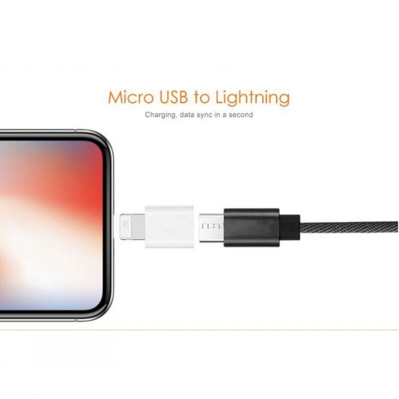 [Allmobiles] Bộ Chuyển Đổi Micro USB Sang Lightning (8 Chân) 2 Chiếc
