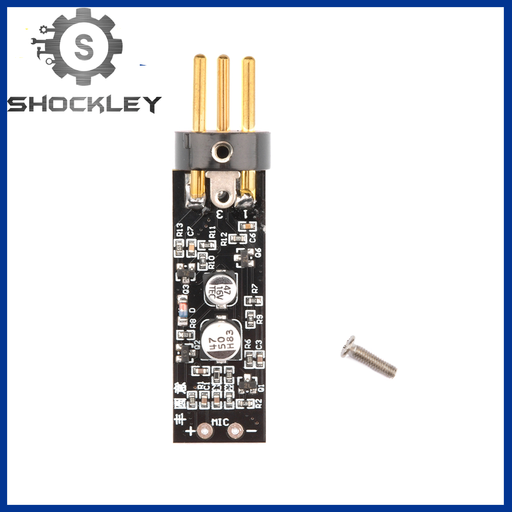 Shockley 48V Phantom Power Electret Condenser Đầu Micro Bảng Mạch Smplifier