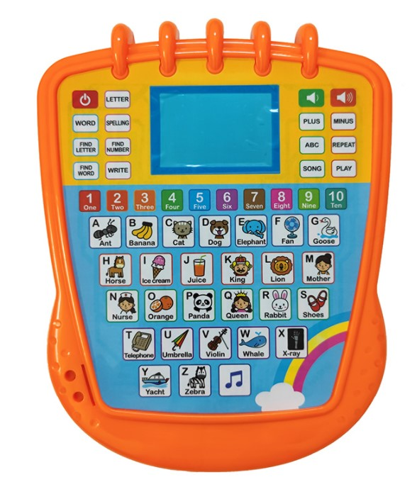 TOYSMARS LED English Learning Machine Children's Early Education Intelligent Tablet Point Reading Machines Smart Toys for kids gorls boys gift
