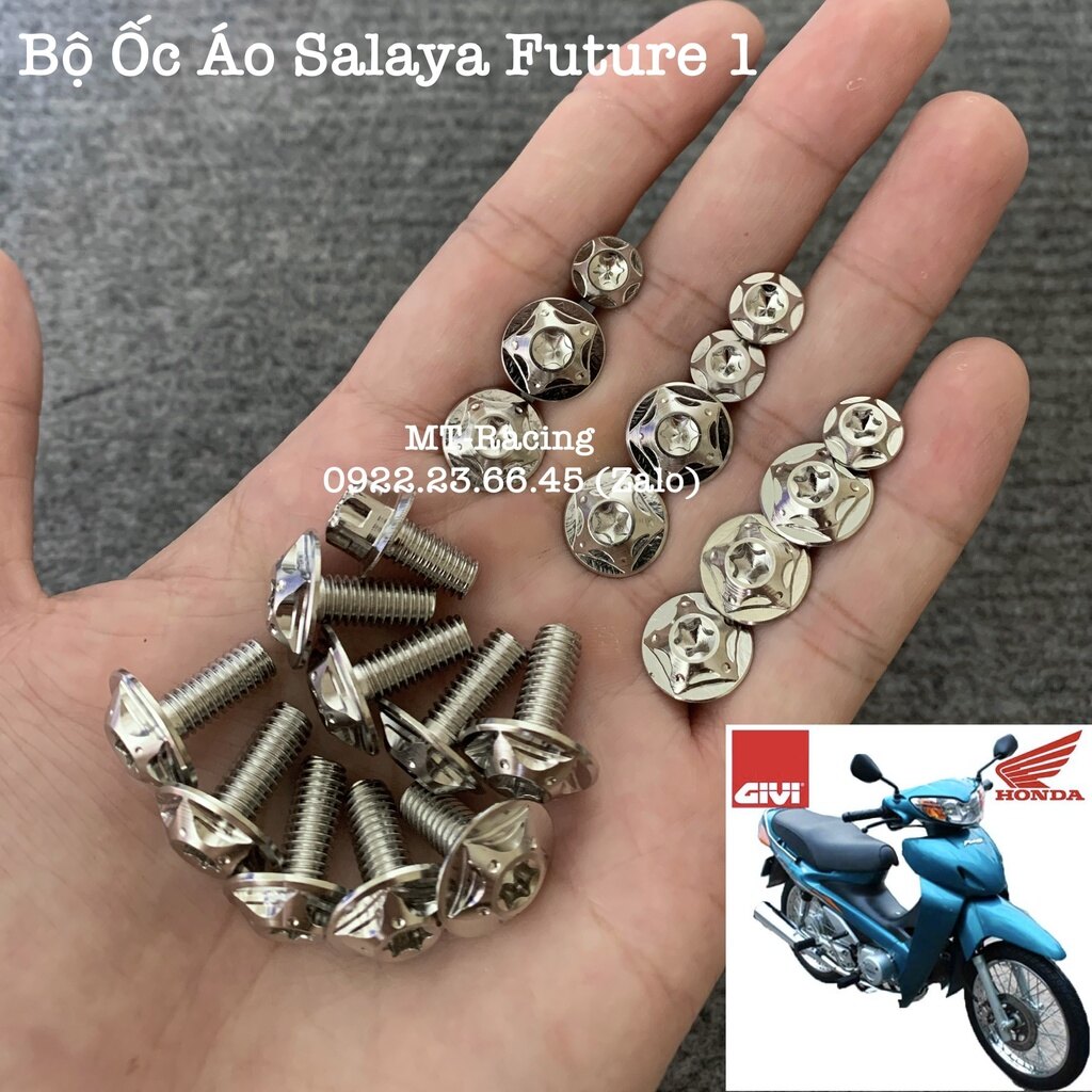 Full Ốc Áo Salaya Cho Future 1 Chuẩn Inox304 Có Bảo Hành