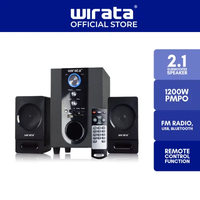 WIRATA 2.1 Subwoofer Speaker System Bluetooth (SP-50S)