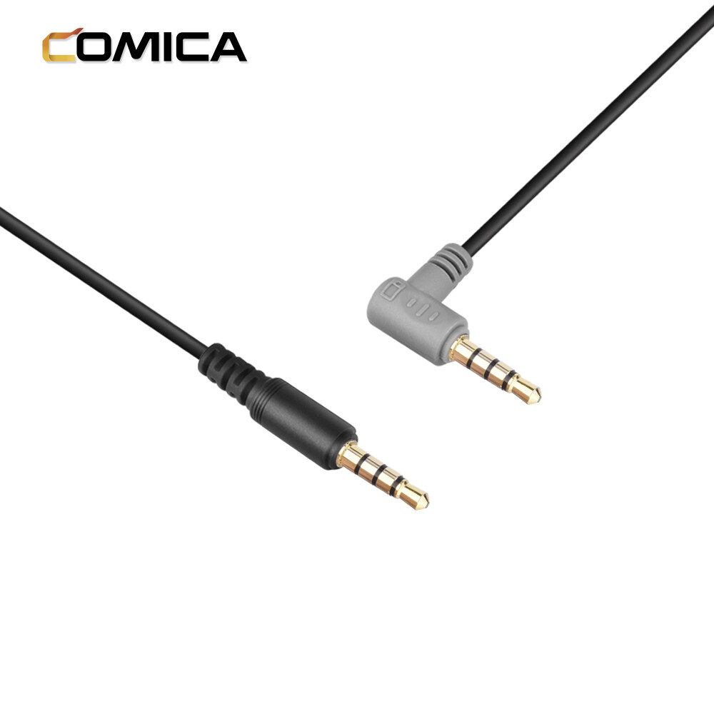 Comica CVM-DR-SPX 3.5mm TRRS-TRRS Microphone Cáp đầu ra