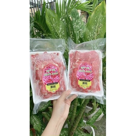 Sliced Buffalo Meat 500Gr (Delivery to Hcmc)