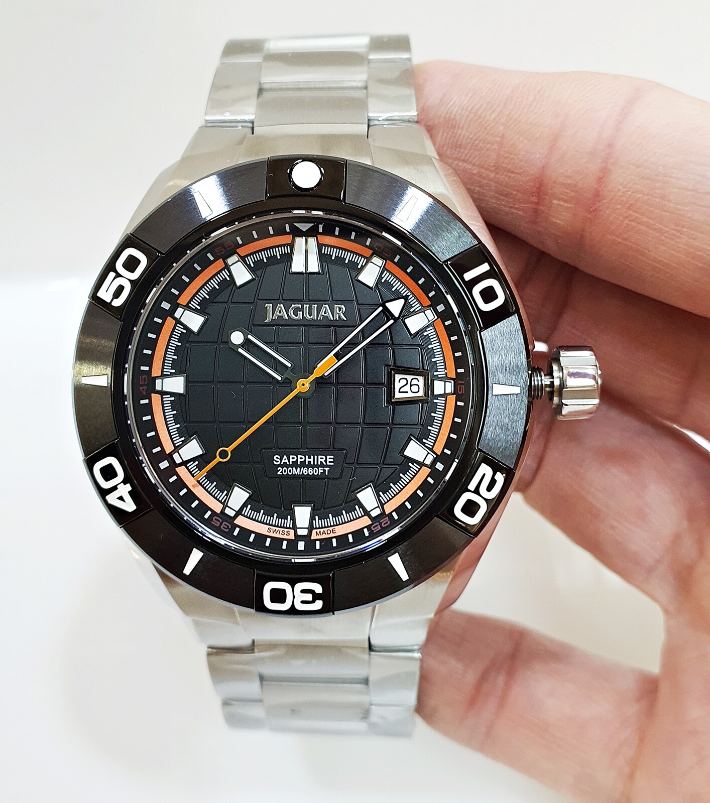 JAGUAR Men Sapphire Diver Watch J2312254BGOC2B Lazada