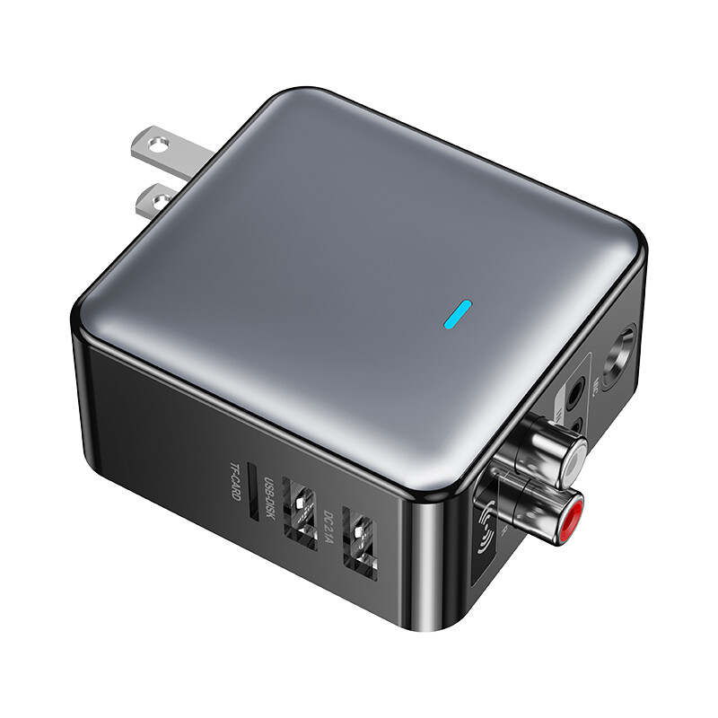 Bluetooth adapter 5.3 wireless audio receiver transmitter 2-in-1 microphone singing lossless