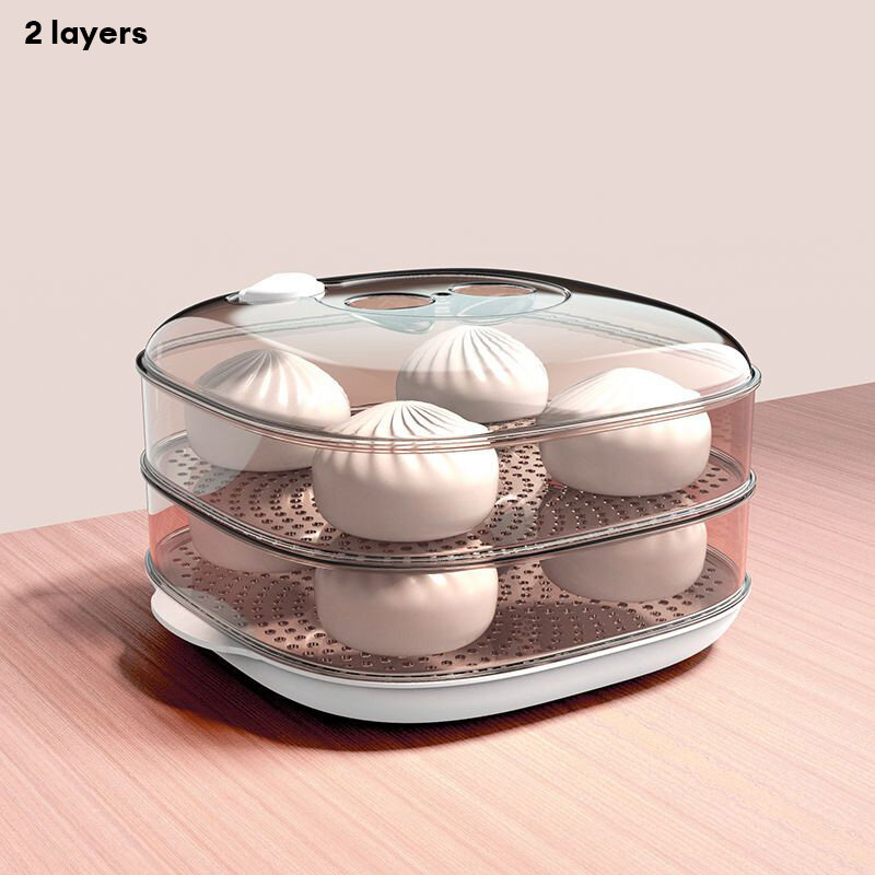 Steamer heating steam box home high temperature resistant multi-functional multi-layer thickened with cover