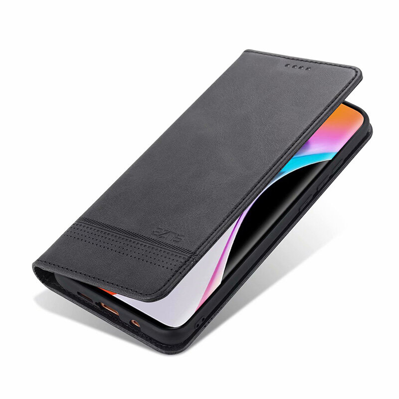 Ví Trường Hợp Ốp Mềm Cho Xiaomi Note 10 Lite Note10Lite Magnetic Pouch Có Ngăn Đựng Thẻ
