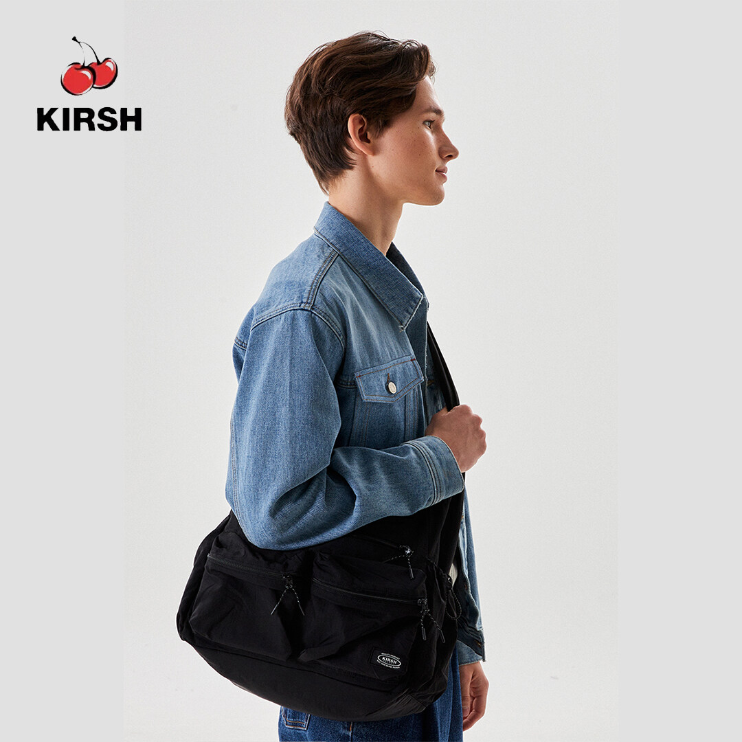 [ KIRSH ]★POCKET DRAWSTRING CROSS BAG KIRSH] POCKET DRAWSTRING CROSS BAG | 24SS | Womens Bag