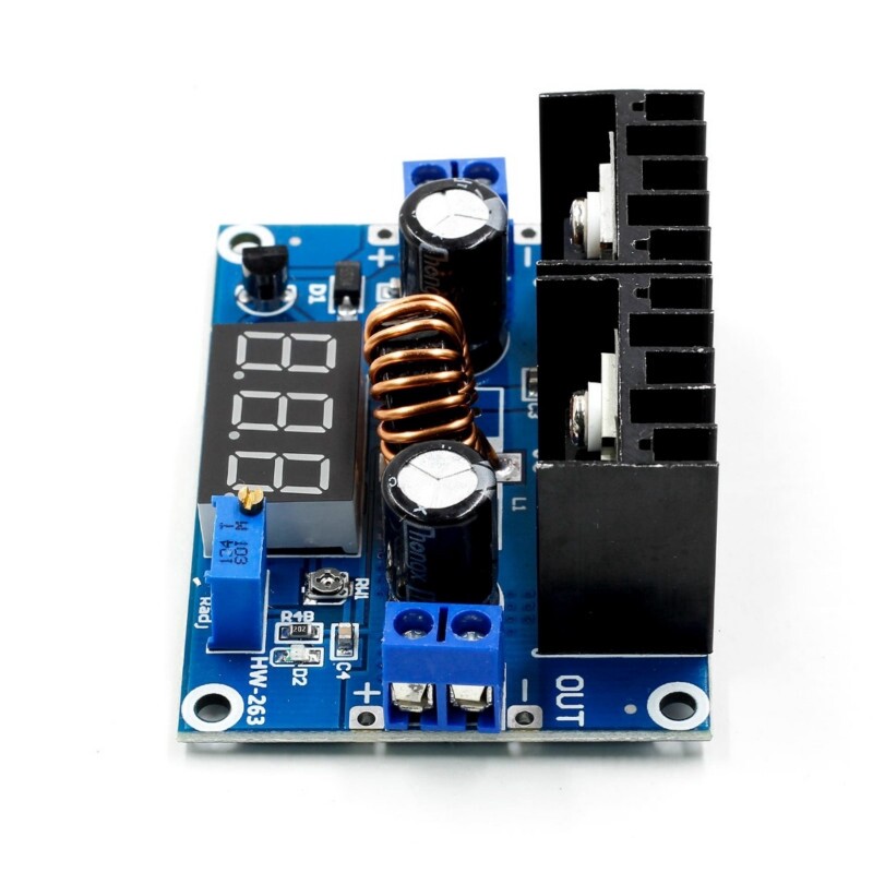 DC 4-38V 8A Điều Chỉnh Điện Áp Mô-đun Kỹ Thuật Số PWM Adjustabl DC-DC Bước Xuống Điều Chỉnh Điện Áp XL4016E1 XH-M404