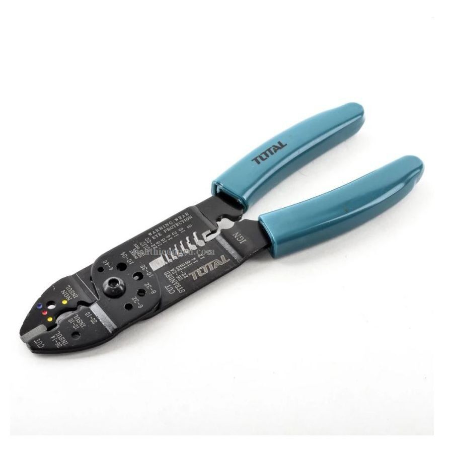 Kìm tuốt dây điện total tht15851 |kềm tuốt dây 8.5 inch