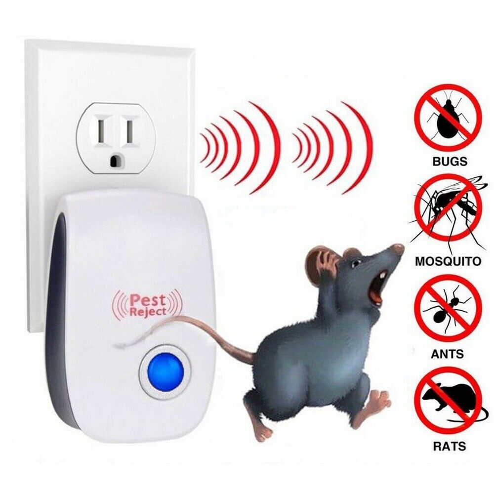 Electronic Pest Repeller Ultrasonic Rejector Mosquito Rat Repellent