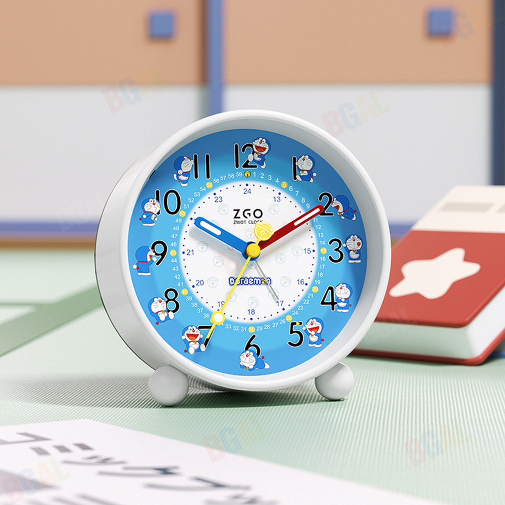 100% Authentic Doraemon Alarm Clock with Luminous & Backlight Anti-fall HD Display 0013