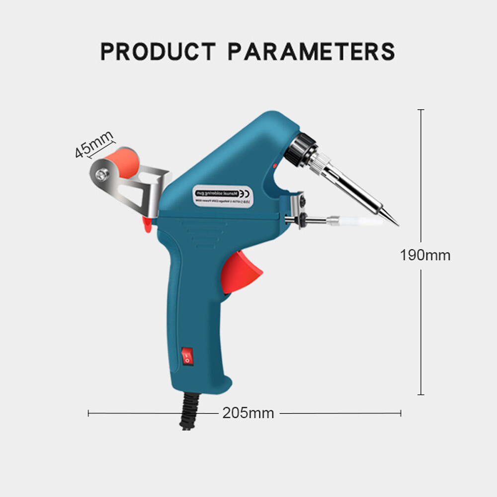 Smart Sensor 60W Handheld Soldering Iron Automatic Tin Feeding Machine Electronic Welding Tool for DIY Home Repairing