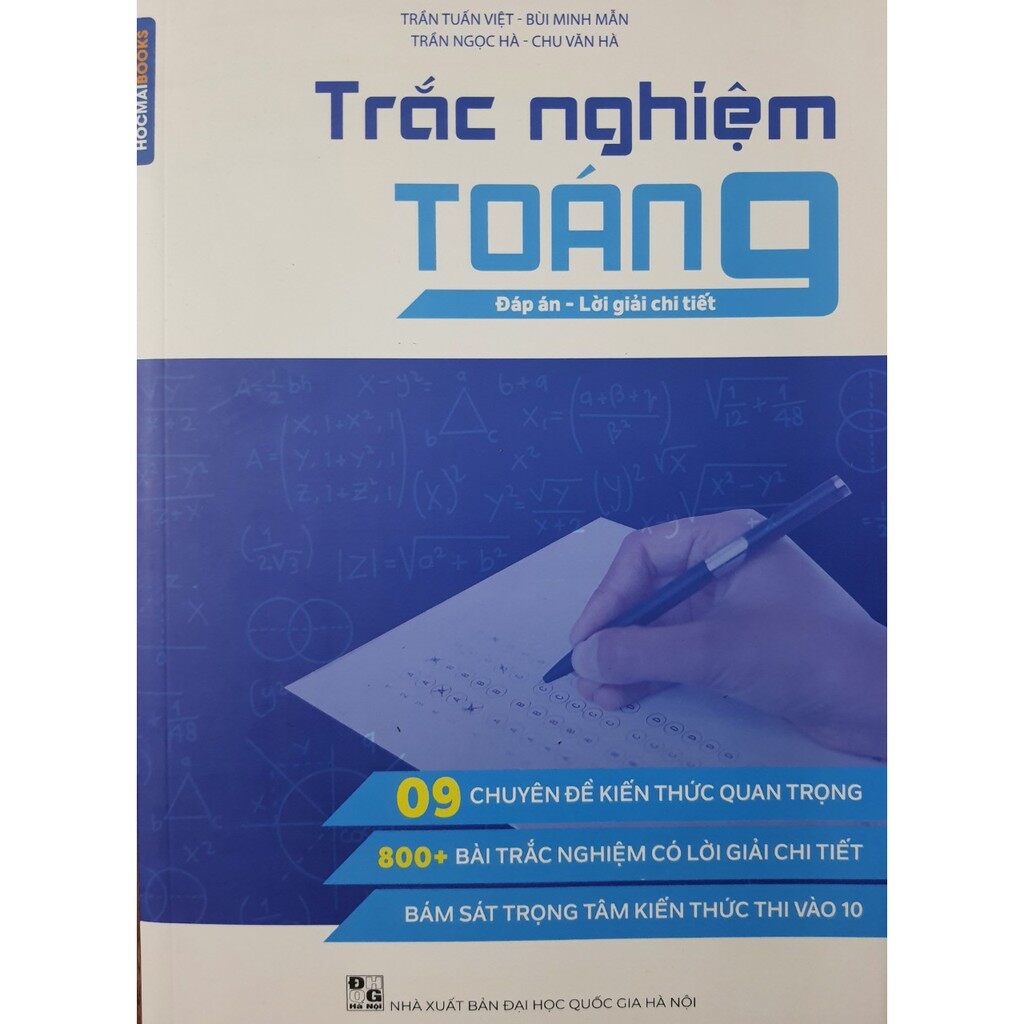 Sách - Trắc nghiệm Toán 9