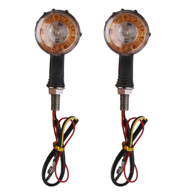 Gazechimp2 Cái Tín Hiệu Rẽ Xe Máy, Đèn Hậu LED Họa Tiết Lòng Bàn Tay Cho Halley