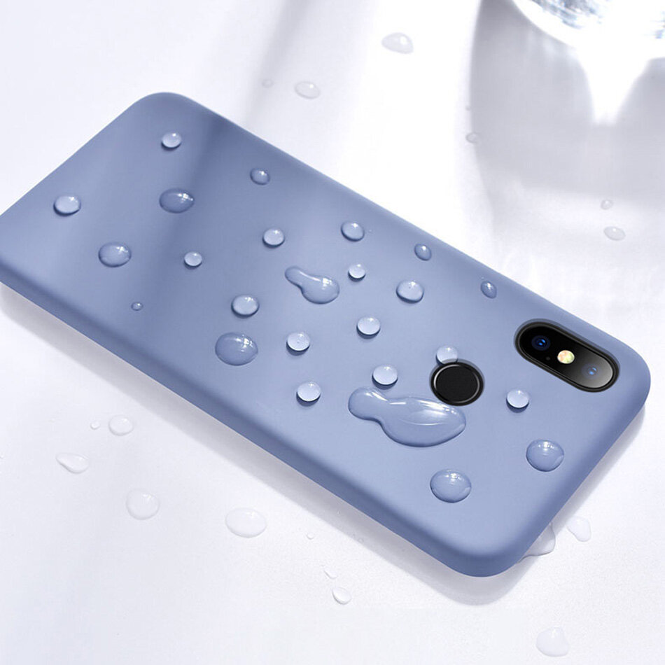 Mi 8 Case for Xiaomi Mi 8 SE Original Liquid Silicone Case Rubber Microfiber Cloth Lining Cushion Capa for Mi 8 Lite Explorer casing