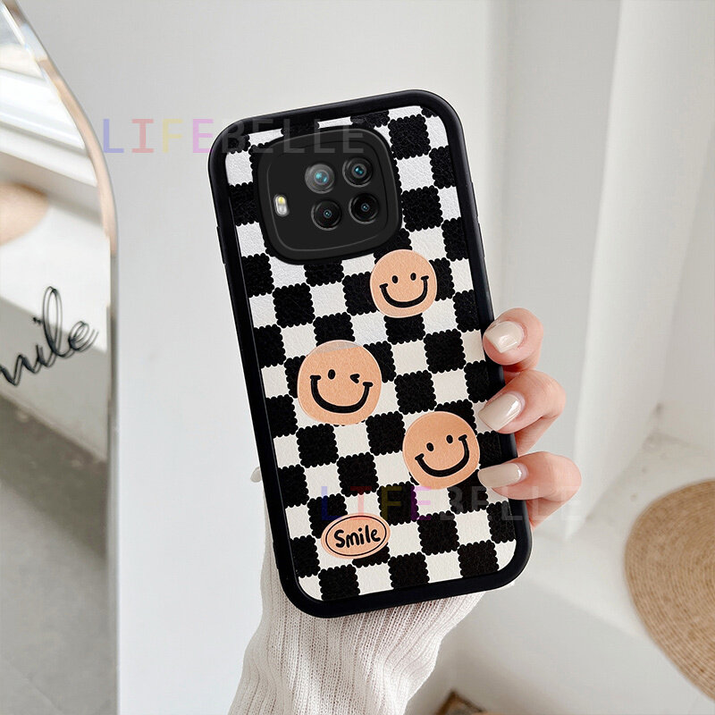 LIFEBELLE Ốp Cho Xiaomi Mi 10T Lite, Ốp Điện Thoại Mềm Họa Tiết Hoạt Hình Dễ Thương Kulomi Hoa Mặt Cười Thời Trang Ốp Lưng Bảo Vệ Chống Sốc Cao Su Silicon Cặp Đôi Cho Xiaomi