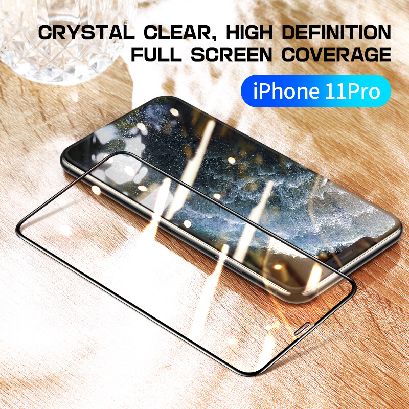 SUPCASE iPhone 11/11 Pro/11 Pro Max Full Screen Cover Clear / Anti-Bluelight Tempered Glass Screen Protector