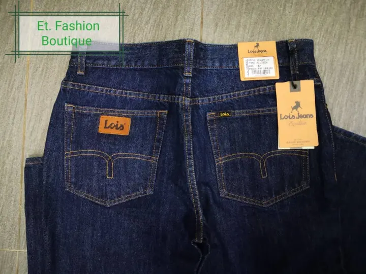 lois jeans straight cut