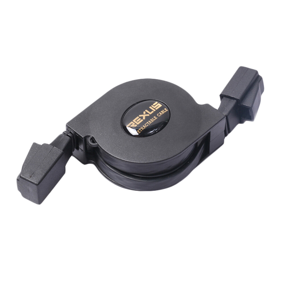 Shiwaki Ultra Flat CAT6 RJ45 Patch Ethernet LAN Lead Network Retractable Cable